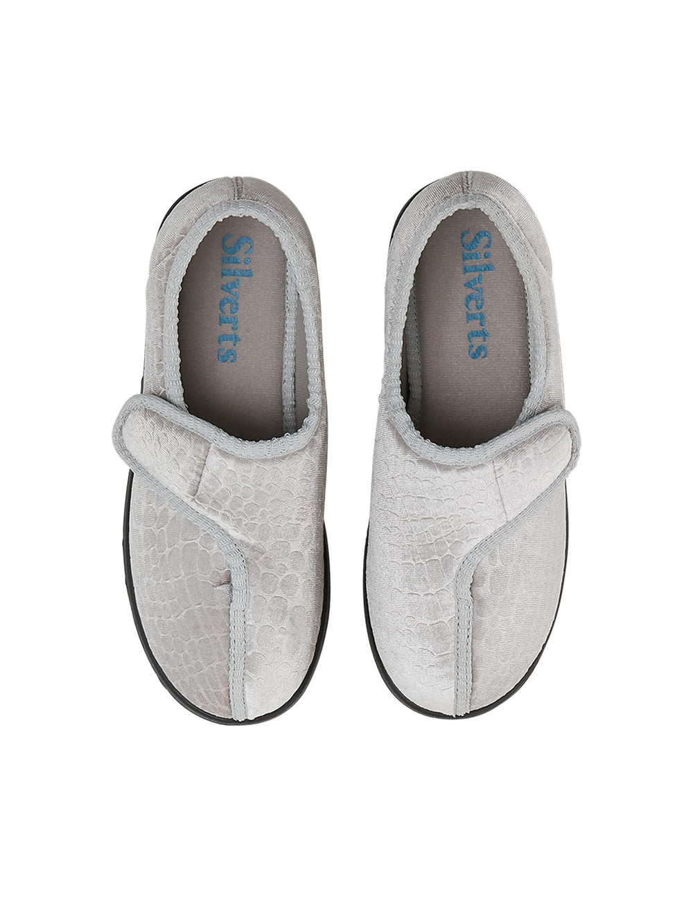 Wide-width comfort focus on Silvert's Jewel Slippers for full-foot support