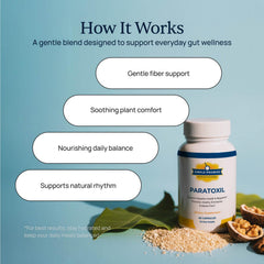 Simple Promise Paratoxil label detail: non-GMO and gluten-free
