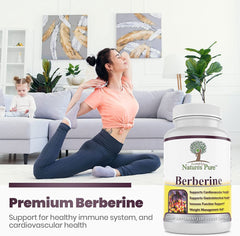 Two-pack Simply Nature's Pure berberine set for ongoing daily use.