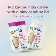 Simply tera's Pure Whey grass-fed cows on pasture emphasize clean sourcing