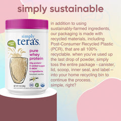 Simply Tera's smoothie and pancake ideas illustrate versatile uses for this protein powder.