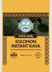 SINGHS Micronized Kava powder pour into cup for instant blending.
