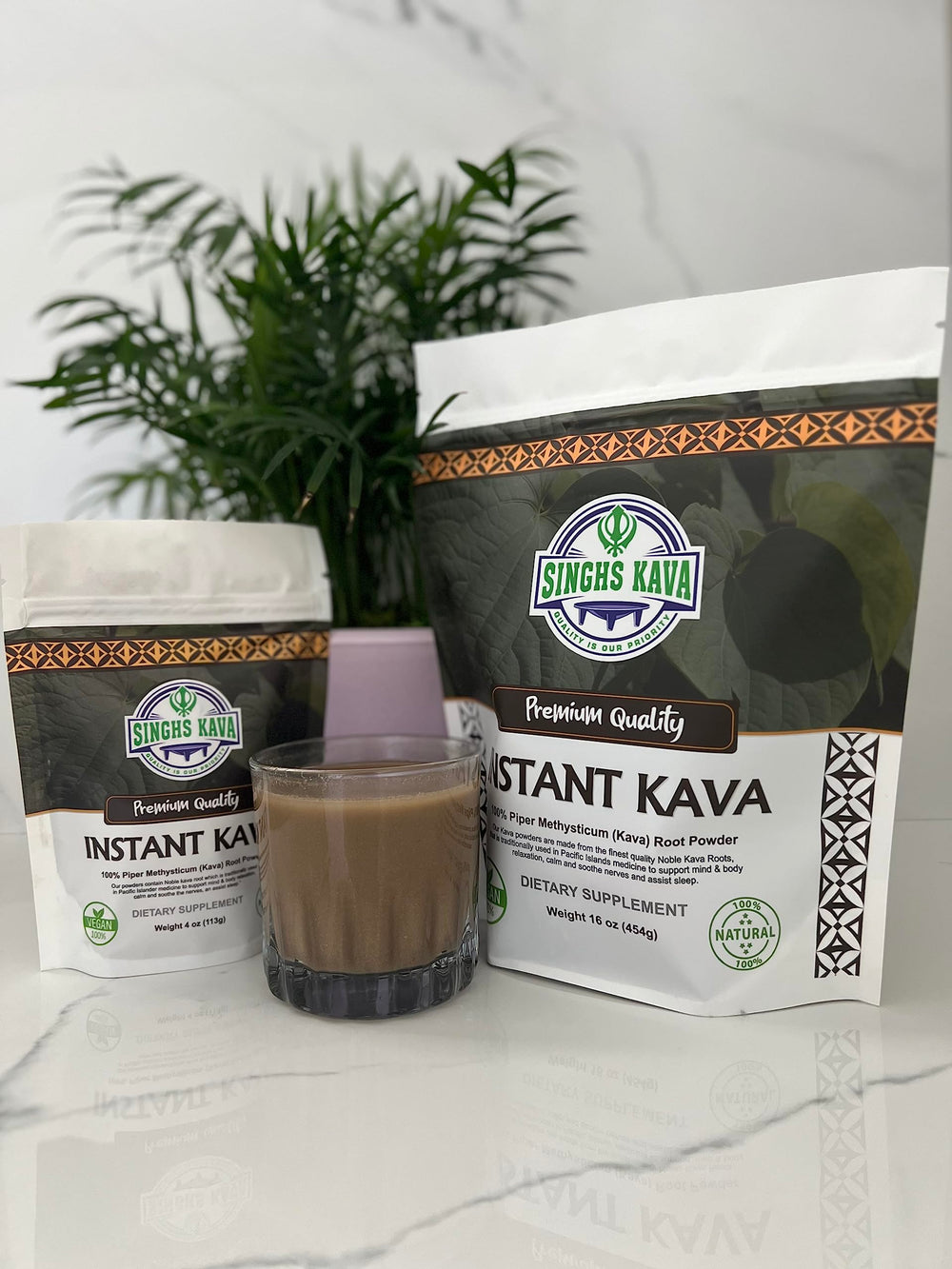 SINGHS ready-to-stir mix streamlines beverage prep.