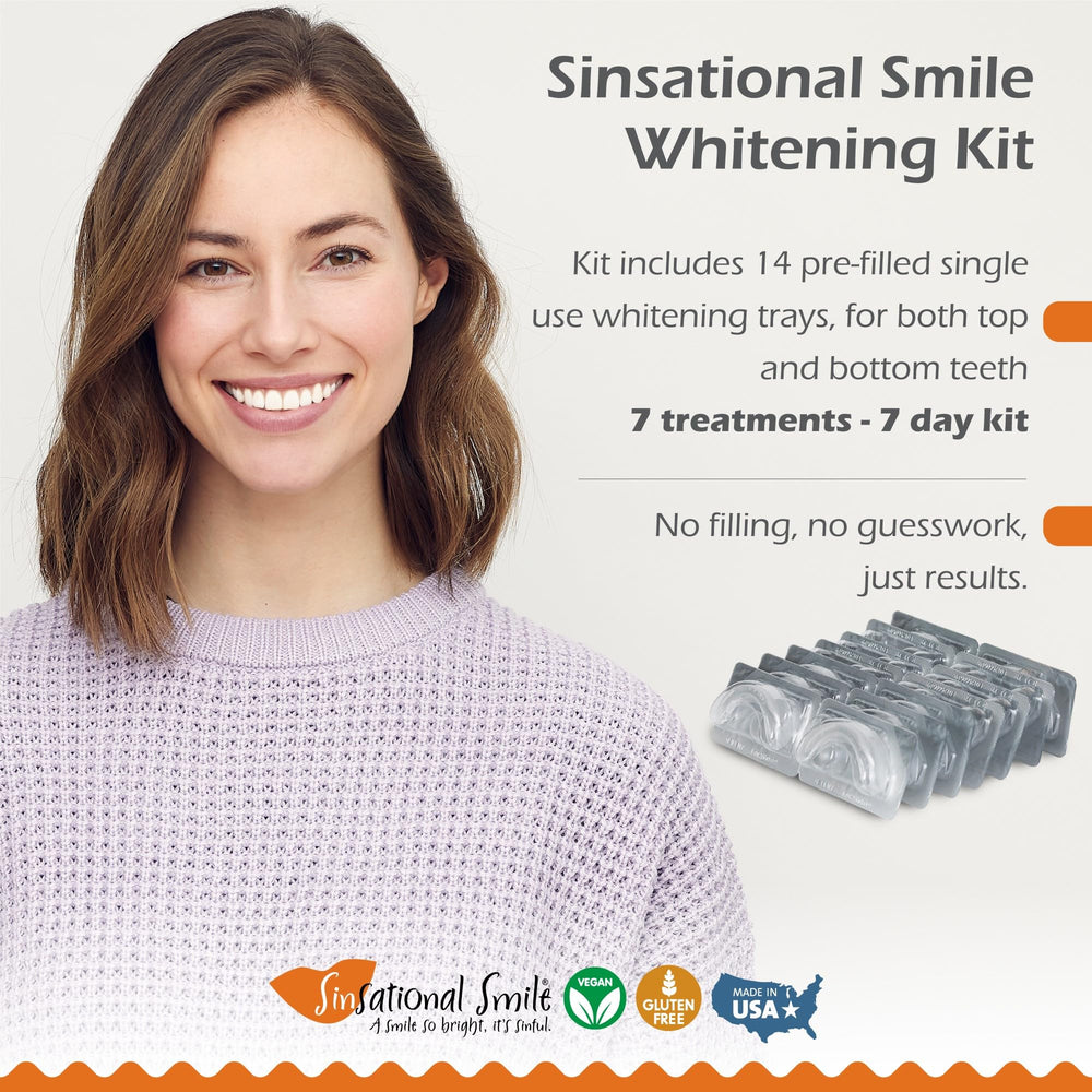 Sinsational Smile green-certified whitening, trusted by consumers.