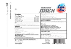 SINSINPAS AREX patch ready for fast, mess-free application.