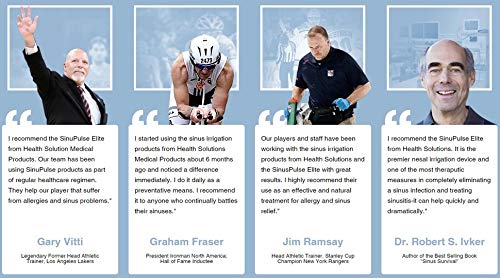 SINU PULSE ELITE bonus tip and Sinus Care eBook guidance.