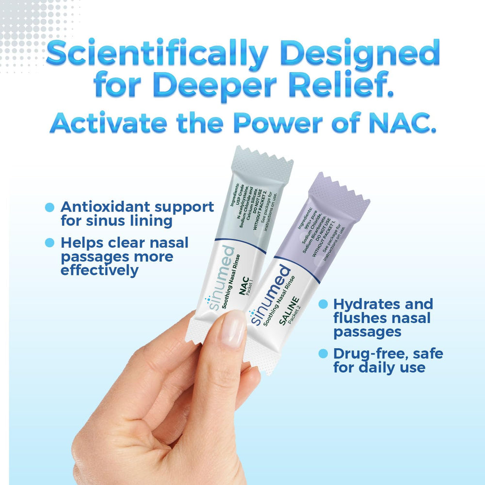 SinuMed refill pack and bottle for easy repetition