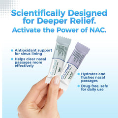 SinuMed refill pack and bottle for easy repetition