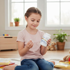 Sinus Survival Histamine Support Plus Jr nutrition label aids informed choices.