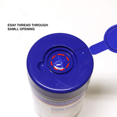 SIPA wipe removing grease with a fresh scent in action.