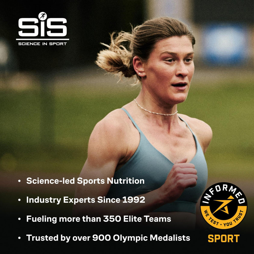 SIS Gel GO Isotónico Manzana, tentempié práctico para entrenamientos diarios.