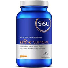 SISU Ester-C Supreme Cp bottle, citrus-free vitamin C for daily use