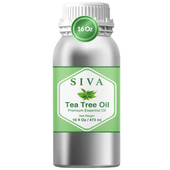 SIVA Tea Tree Oil bottle 16 oz ready for diffusion and care.