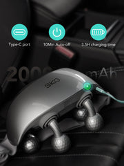 SKG H7 Ultra three-dimensional massage coverage across neck and shoulders