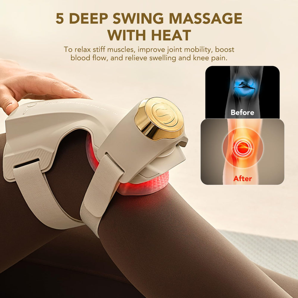Three-dimensional kneading nodes on SKG WS500 simulate a real hand massage