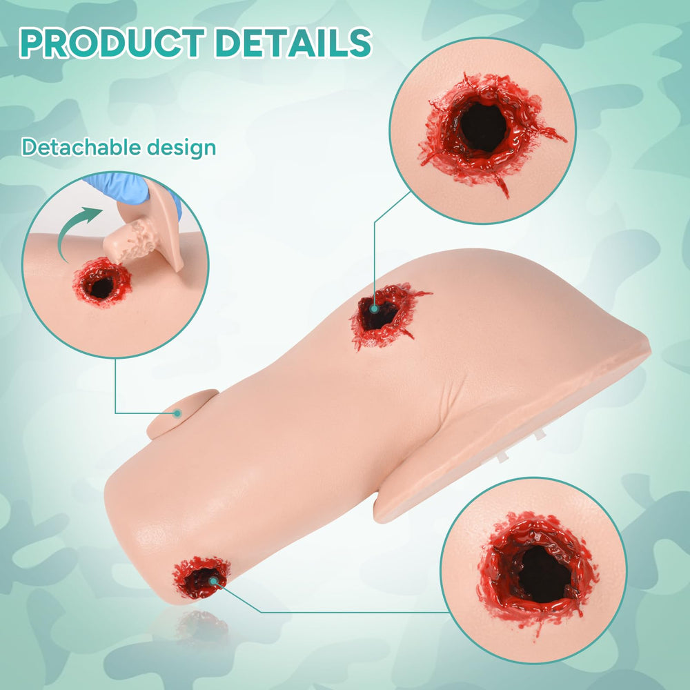 Skillssist Stop the Bleed training kit offers hands-on compression practice.