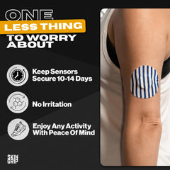 Four-way stretch patch fits contours for comfortable, seamless wear