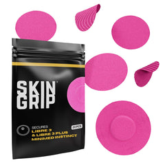 Skin Grip Freestyle Libre 3 waterproof patch protecting the sensor during showers.