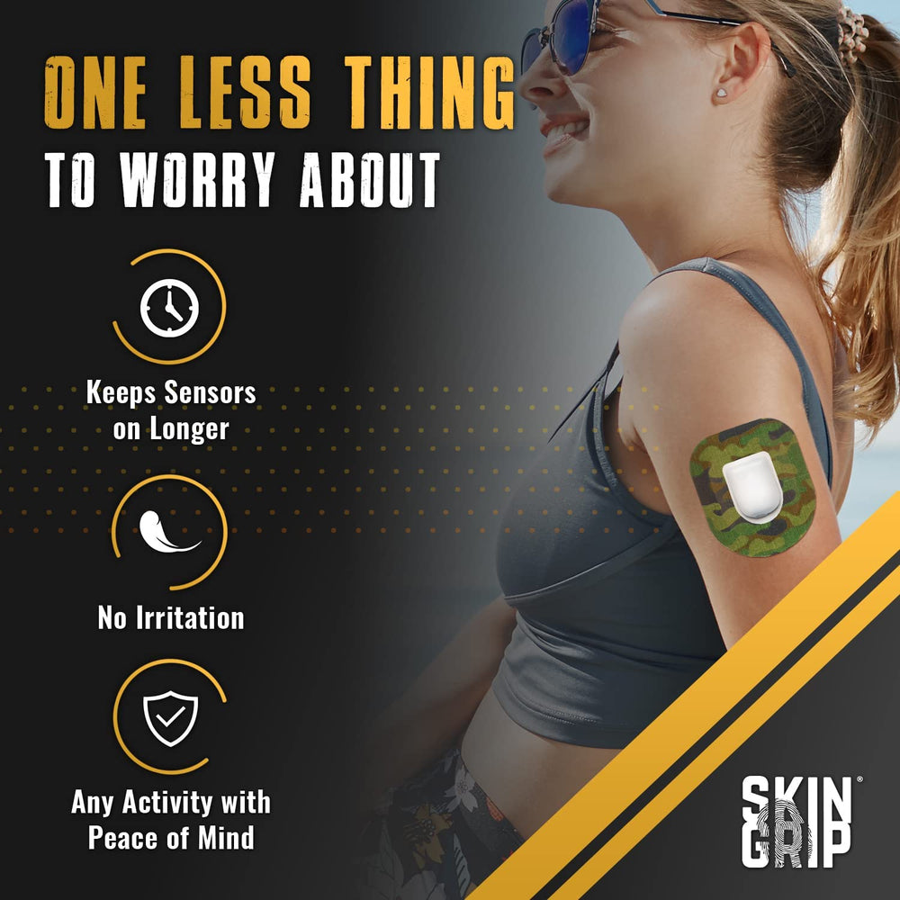 Skin Grip Insulet Patch pre-cut design highlights tailored fit for Omnipod devices