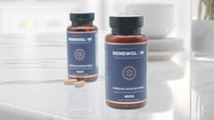 Daily routine scene featuring Renewglow as part of self-care.
