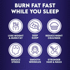 Skinny Coffee SuperBoost Night Collagen Burn scoop ready to blend into a calming latte.