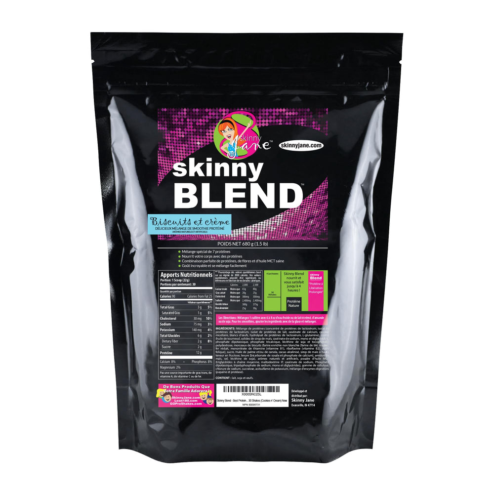 Skinny Jane Skinny Blend meal replacement on-the-go option for low-carb meals.