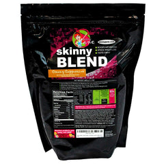 Skinny Jane Skinny Blend measuring cup shows precise serving for consistent nutrition