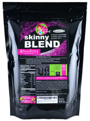 Skinny Jane Skinny Blend tub front with creamy strawberry flavor for appetite awareness