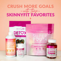 SkinnyFit Tropical Punch nutrition facts highlight collagen and probiotics