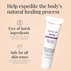 Skinuva cream being applied to skin after procedures