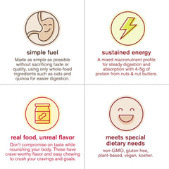 Skratch Labs Energy Bar non GMO and gluten free labels on packaging