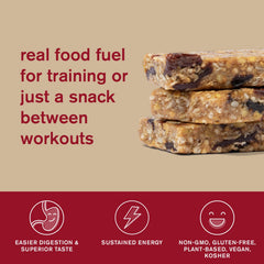 Skratch Labs Energy Bar vegan and kosher certification visible on wrapper