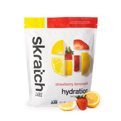 Skratch Labs Hydration packaging front for quick endurance refreshment.