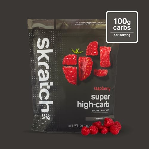 Skratch Labs Raspberry real fruit flavor close-up highlights natural taste.