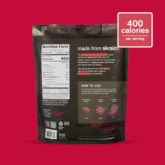 Skratch Labs powder dissolving in water for quick energy during long workouts.