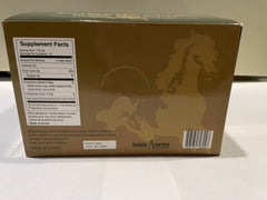 Honey drops and gold honey visible in Skydia Power Plus blend