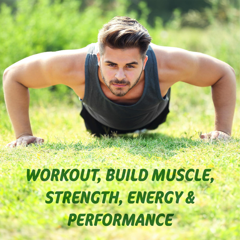 SLADAK NATURALS Tongkat Ali and Tribulus enhance endurance and strength naturally.