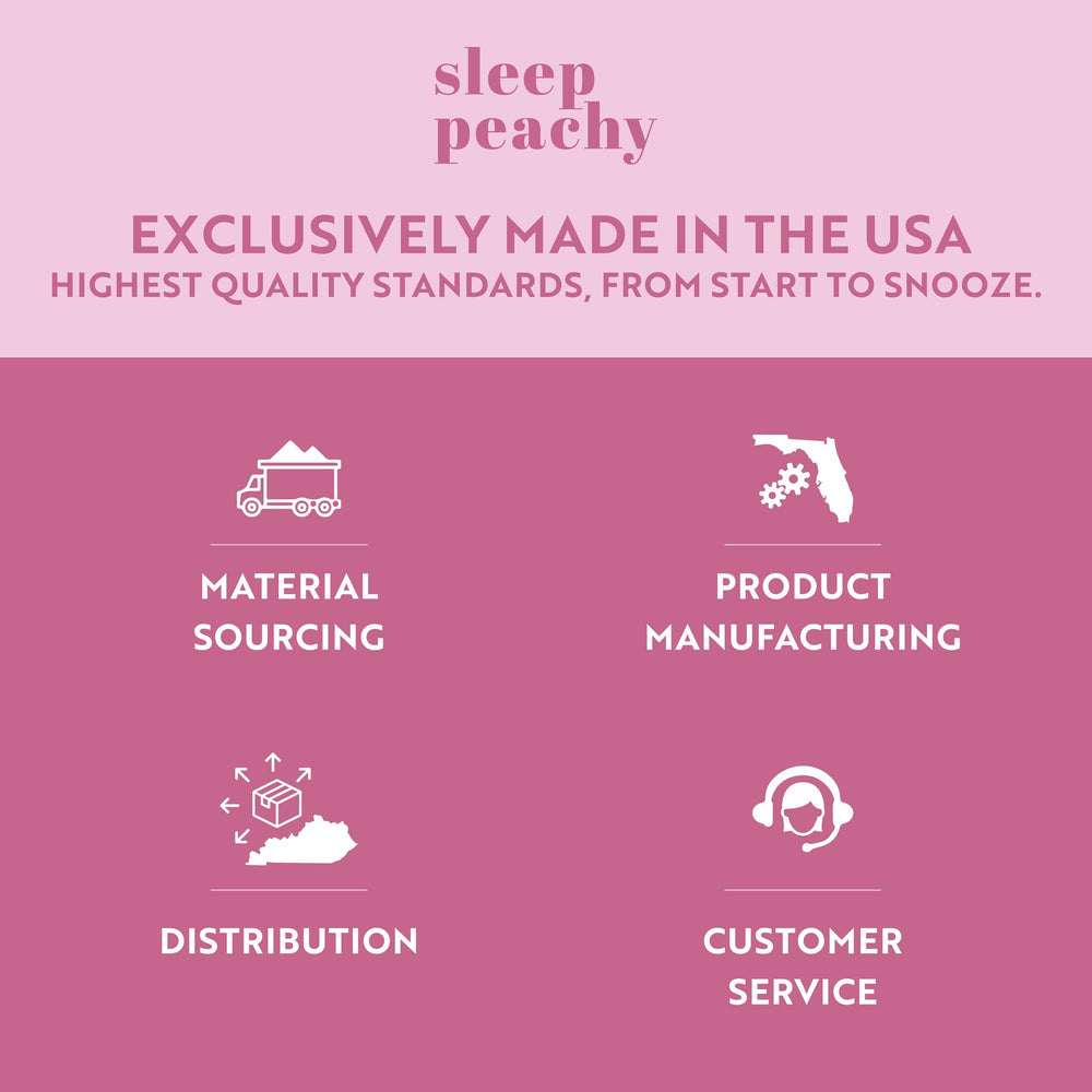 Sleep Peachy US-made night guard with water-repellent surface for easy cleaning.
