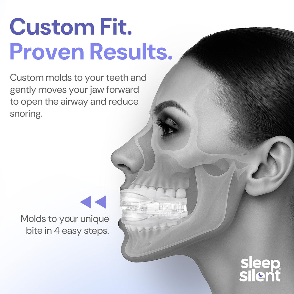 Sleep Silent snore-stopper open-mouth airflow promotes natural breathing for uninterrupted rest.