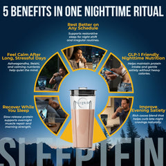 Sleeptein Chocolate Dream Cloud flavor for a comforting nightly routine