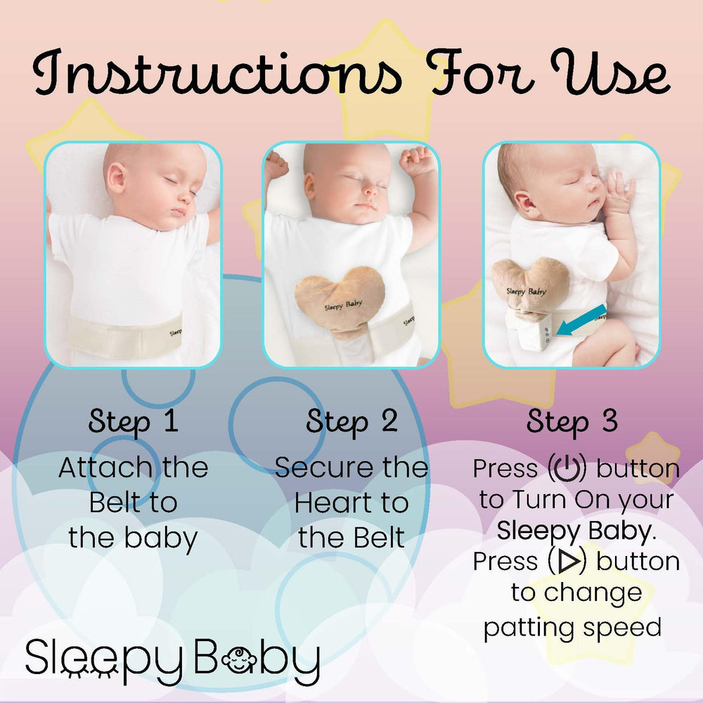 Sleepy Baby portable and lightweight design ideal for nurseries and outings