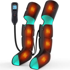 Slothmore leg massager showing 360-degree coverage for improved circulation.