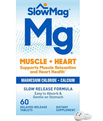 Slow-Mag tablets with enteric coating for gentler stomach.
