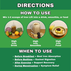 Smart Eats Iron Powder offers a vegan iron option for busy days