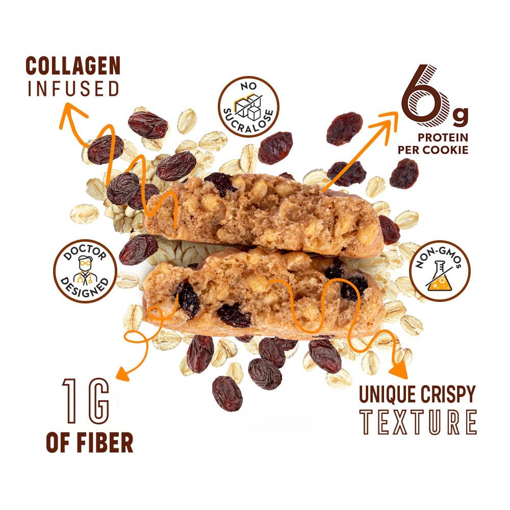 Smart for Life meal replacement cookie box emphasizes two-week kit packaging.