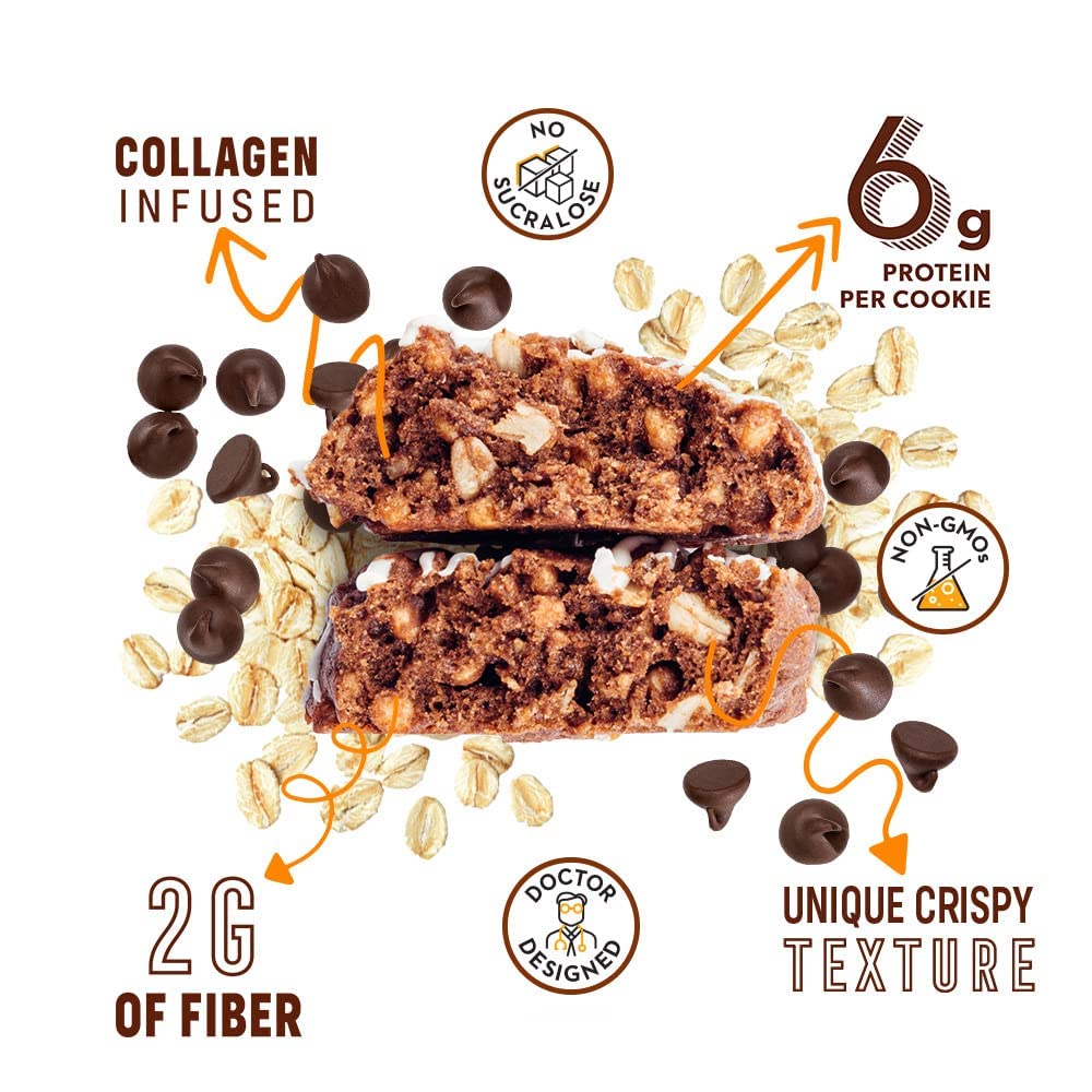 Smart for Life protein cookie on the go demonstrates portable, high-protein snacking.