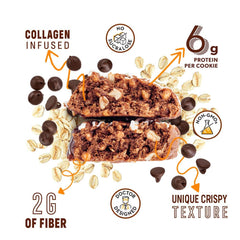 Smart for Life protein cookie on the go demonstrates portable, high-protein snacking.