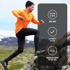 SmartenNutrition CoQ10 softgel close-up reveals glossy texture.