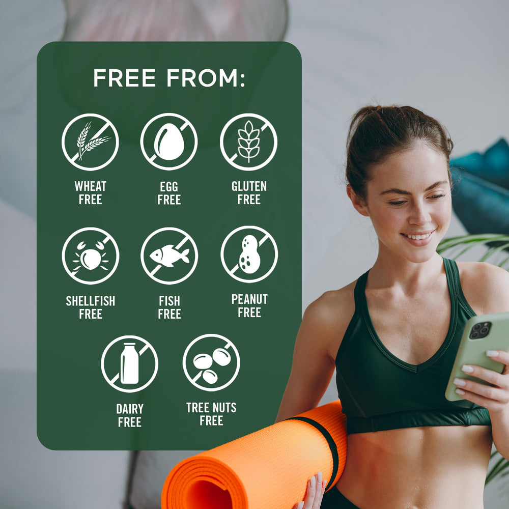 SmartenNutrition CoQ10 ingredients panel shows premium US-made production.