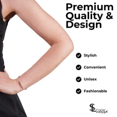 One-size adjustable design fits most wrists for flexible daily wear